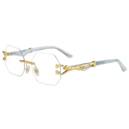 Lunettes de soleil Br. blanche