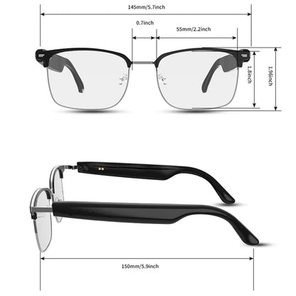 Lunettes Bluetooth audio unisexe